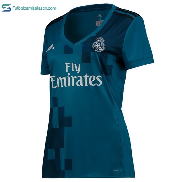 Camiseta Real Madrid Mujer 3ª 2017/18